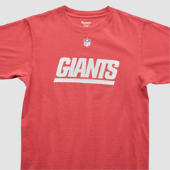 New York Giants Reebok 2000s T-Shirt Red Vintage