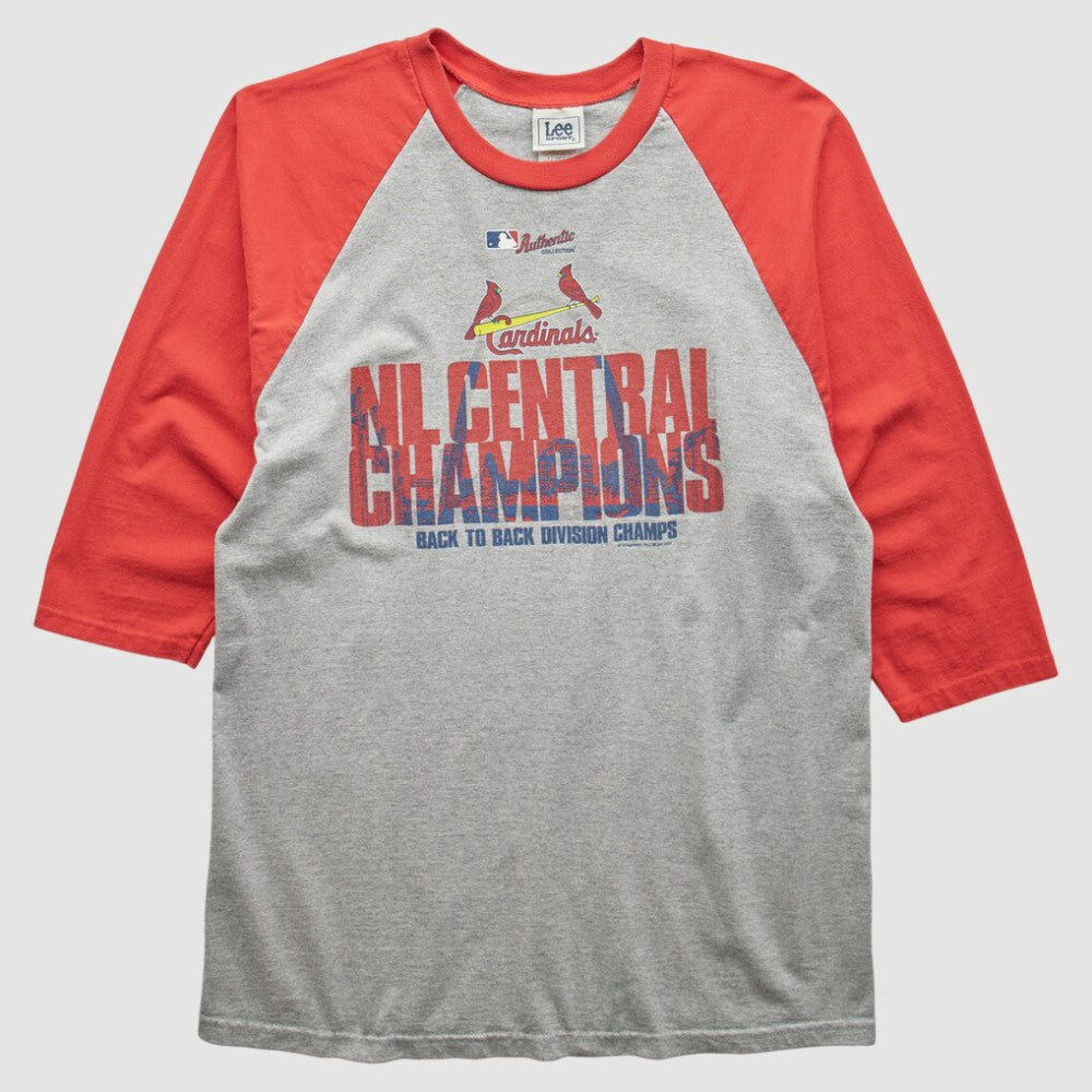 St. Louis Cardinals Lee Apparel 2005 T-Shirt - Heather Gray - M by Fanatics Real Vintage T-shirts
