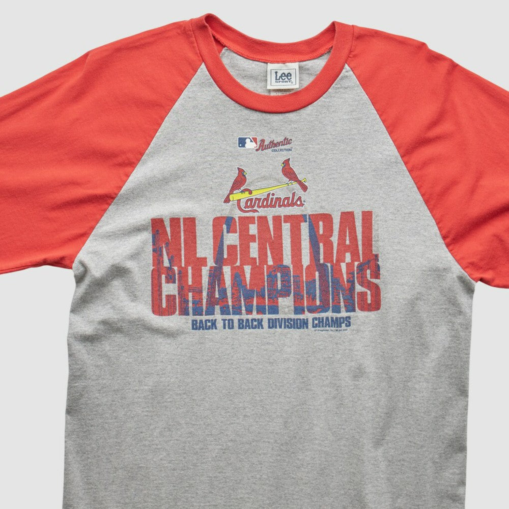 St. Louis Cardinals Lee Apparel 2005 T-Shirt - Heather Gray - M by Fanatics Real Vintage T-shirts