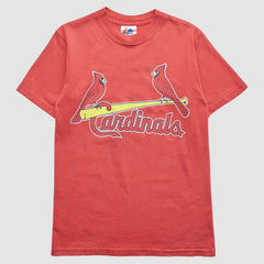 St. Louis Cardinals Majestic 2000s T-Shirt - Red - XXS by Fanatics Real Vintage T-shirts