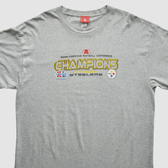 Pittsburgh Steelers NFL 2005 T-Shirt Gray Vintage