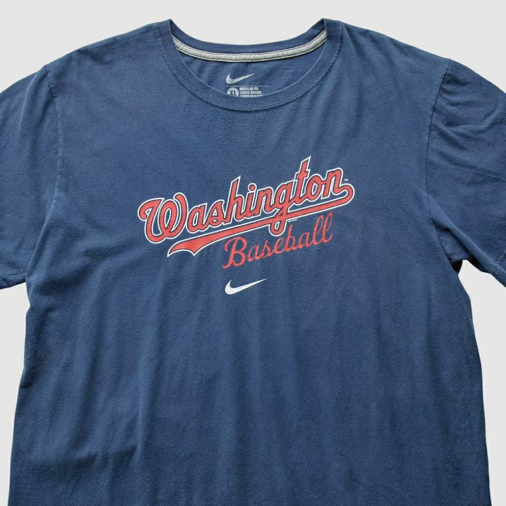 Washington Nationals Nike 2012 T-Shirt - Blue - M by Fanatics Real Vintage T-shirts