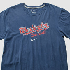 Washington Nationals Nike 2012 T-Shirt - Blue - M by Fanatics Real Vintage T-shirts