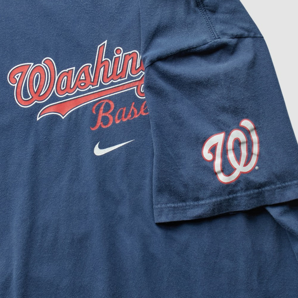 Washington Nationals Nike 2012 T-Shirt - Blue - M by Fanatics Real Vintage T-shirts