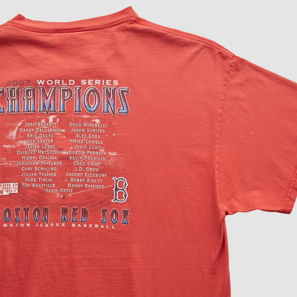 Boston Red Sox 2007 T-Shirt - Red - L by Fanatics Real Vintage T-shirts