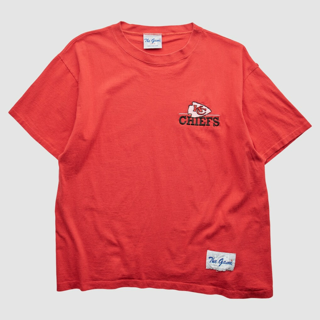 Kansas City Chiefs The Game 90s T-Shirt Red Vintage