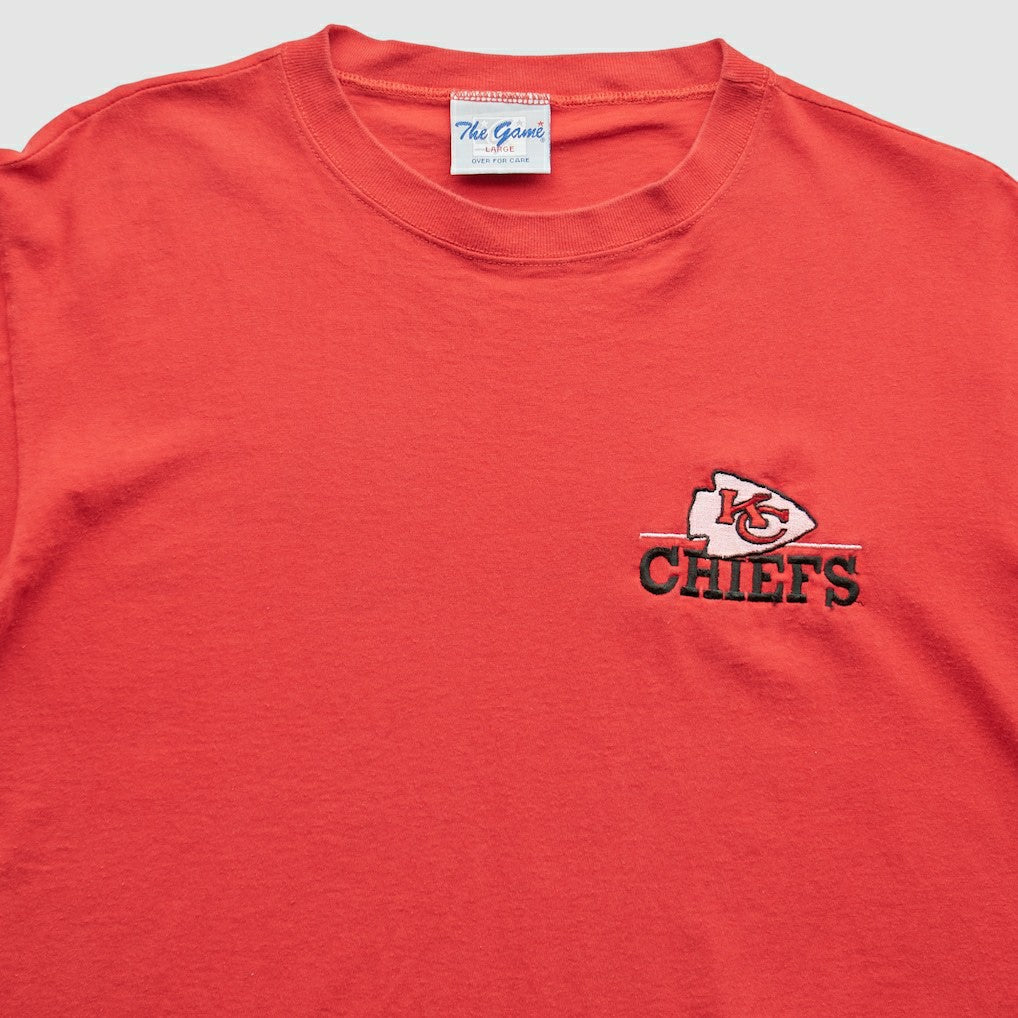 Kansas City Chiefs The Game 90s T-Shirt Red Vintage