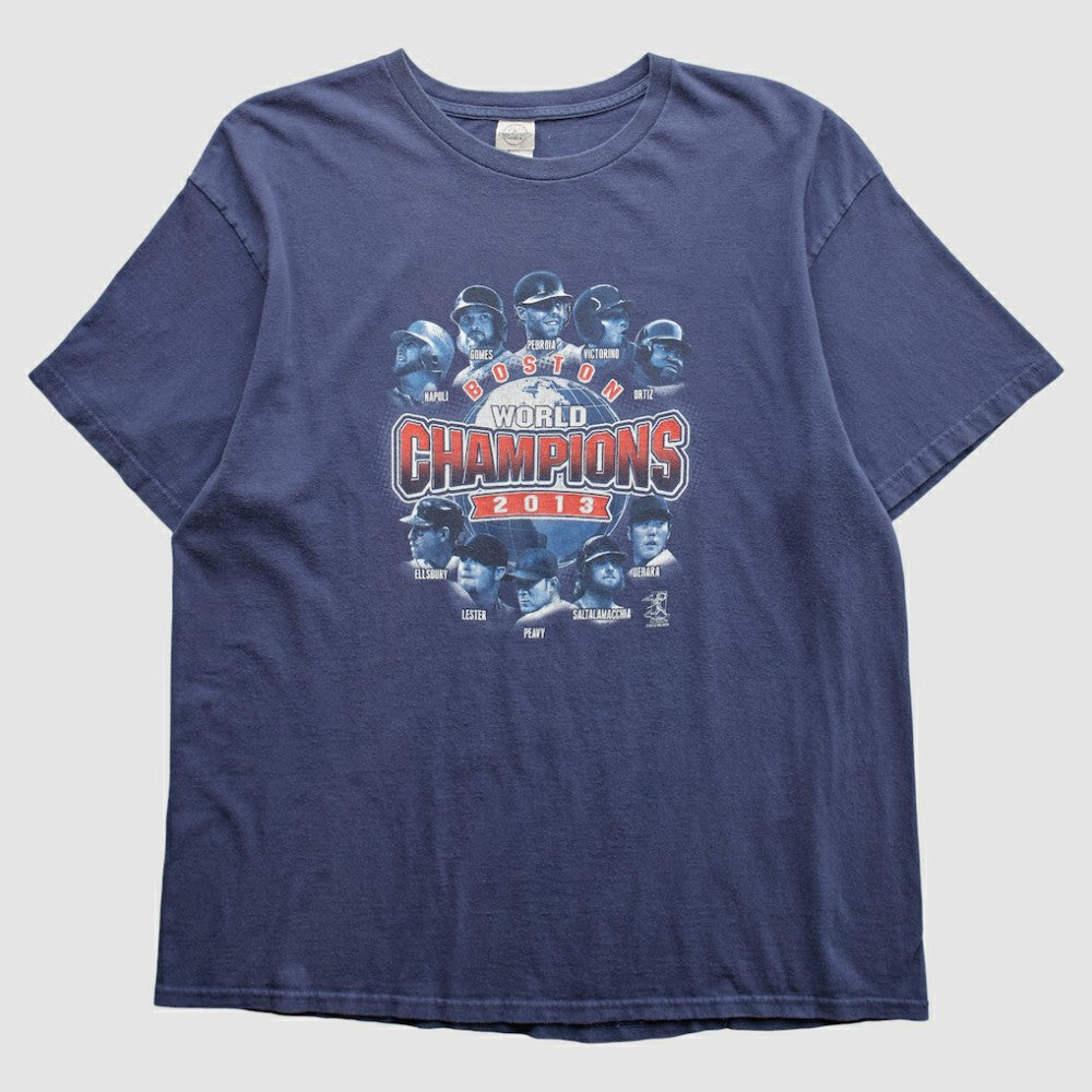 Boston Red Sox 2013 T-Shirt - Navy - L by Fanatics Real Vintage T-shirts