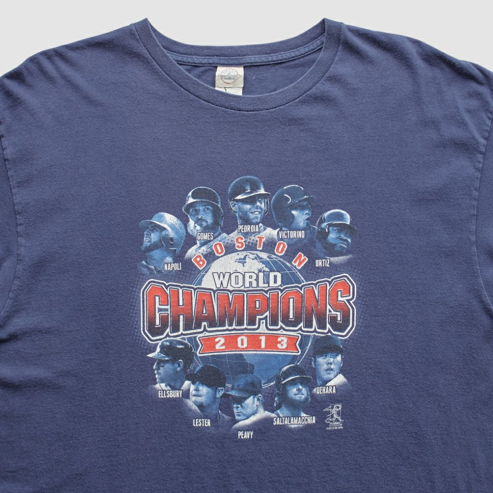 Boston Red Sox 2013 T-Shirt - Navy - L by Fanatics Real Vintage T-shirts