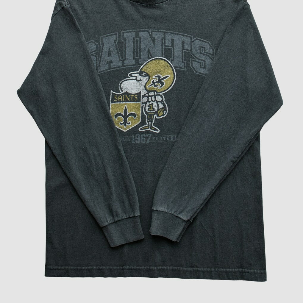 New Orleans Saints NFL 2010s T-Shirt Black Vintage