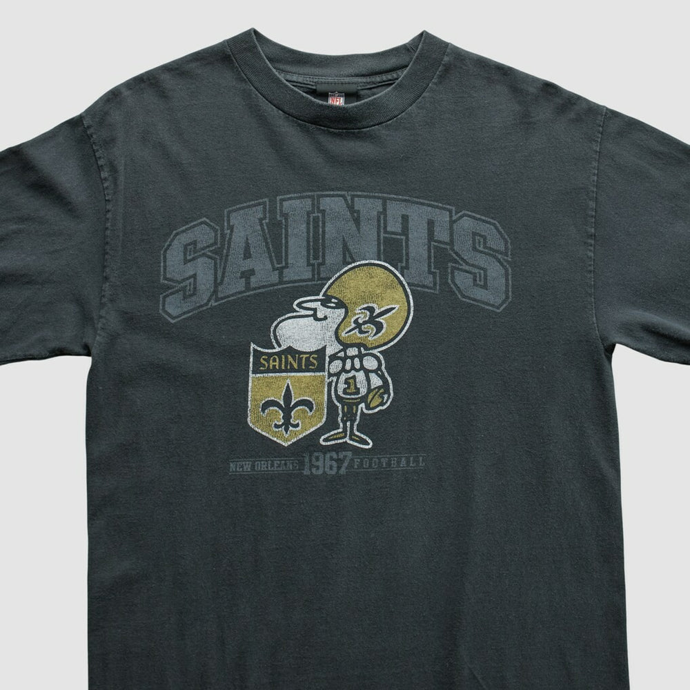 New Orleans Saints NFL 2010s T-Shirt Black Vintage