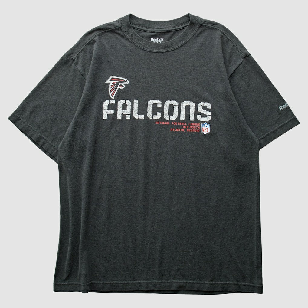 Atlanta Falcons Reebok 2000s T-Shirt Black Vintage