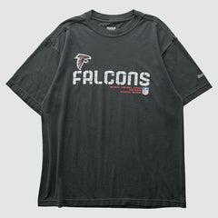 Atlanta Falcons Reebok 2000s T-Shirt Black Vintage