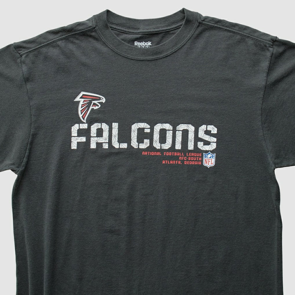 Atlanta Falcons Reebok 2000s T-Shirt Black Vintage