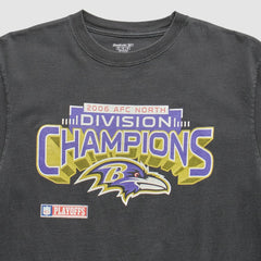 Baltimore Ravens Reebok 2006 T-Shirt Black Vintage