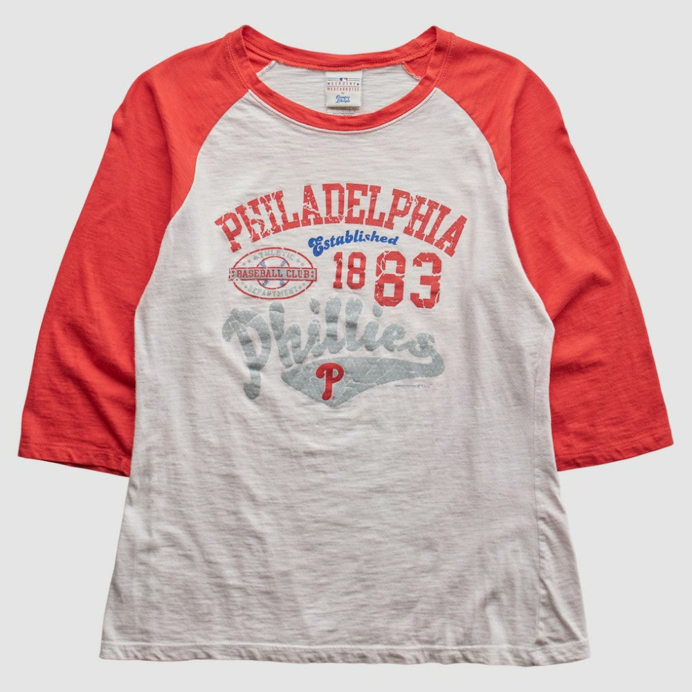 Philadelphia Phillies 2012 T-Shirt - White - XS by Fanatics Real Vintage T-shirts