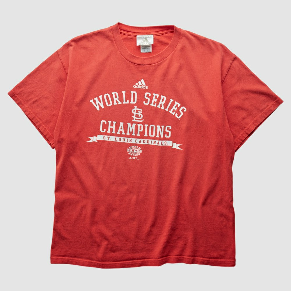 St. Louis Cardinals Adidas 2006 T-Shirt - Red - M by Fanatics Real Vintage T-shirts