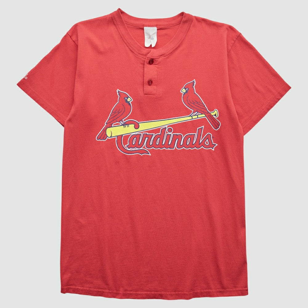 St. Louis Cardinals Majestic 2000s T-Shirt - Red - S by Fanatics Real Vintage T-shirts