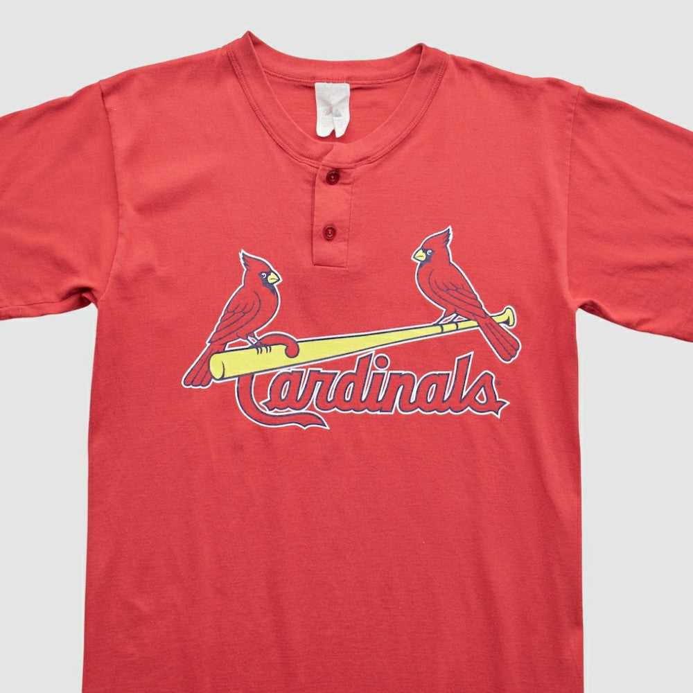 St. Louis Cardinals Majestic 2000s T-Shirt - Red - S by Fanatics Real Vintage T-shirts