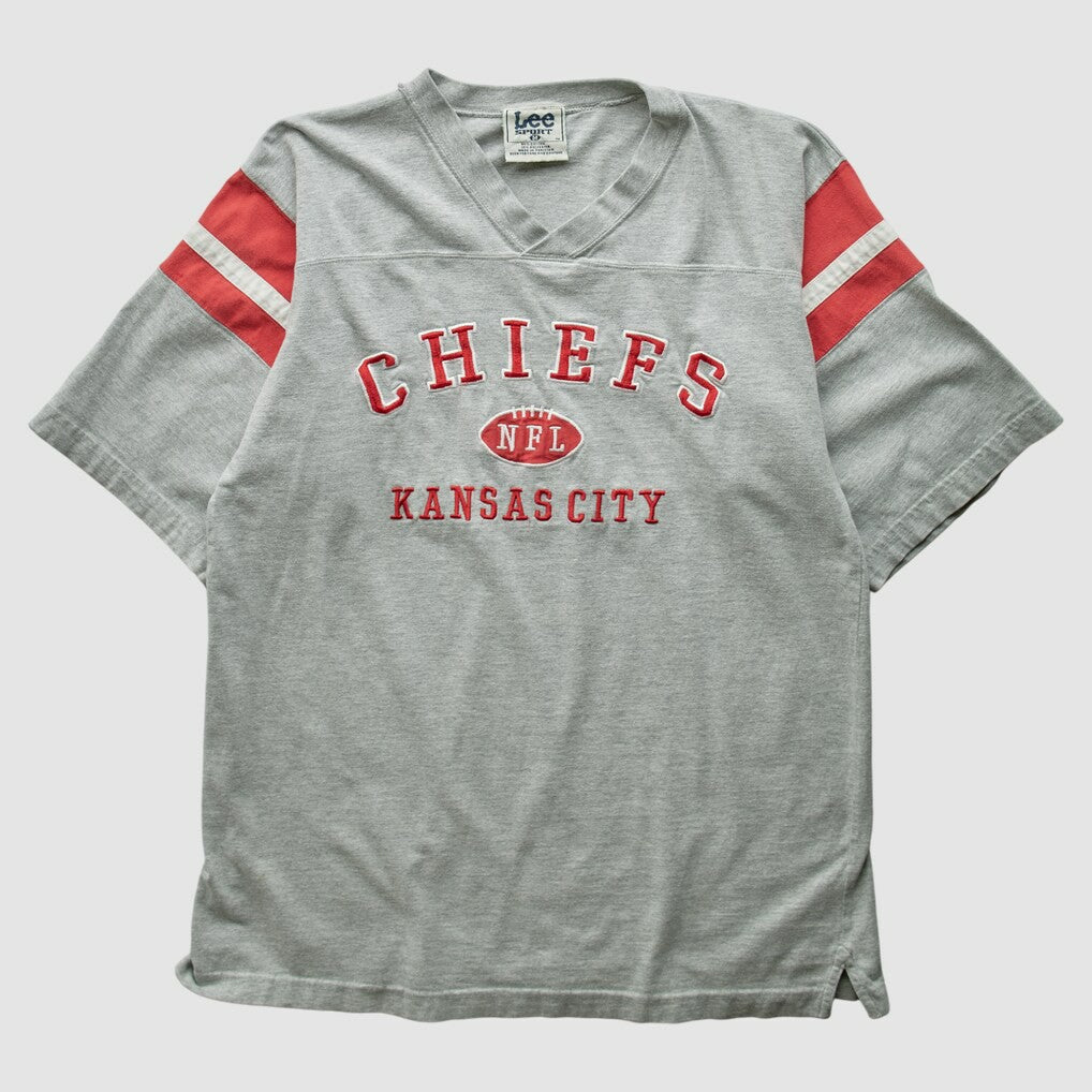Kansas City Chiefs Lee Apparel 2000s T-Shirt Gray Vintage