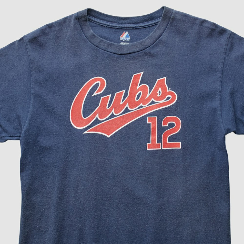 Chicago Cubs Majestic 2009 T-Shirt - Navy - S by Fanatics Real Vintage T-shirts