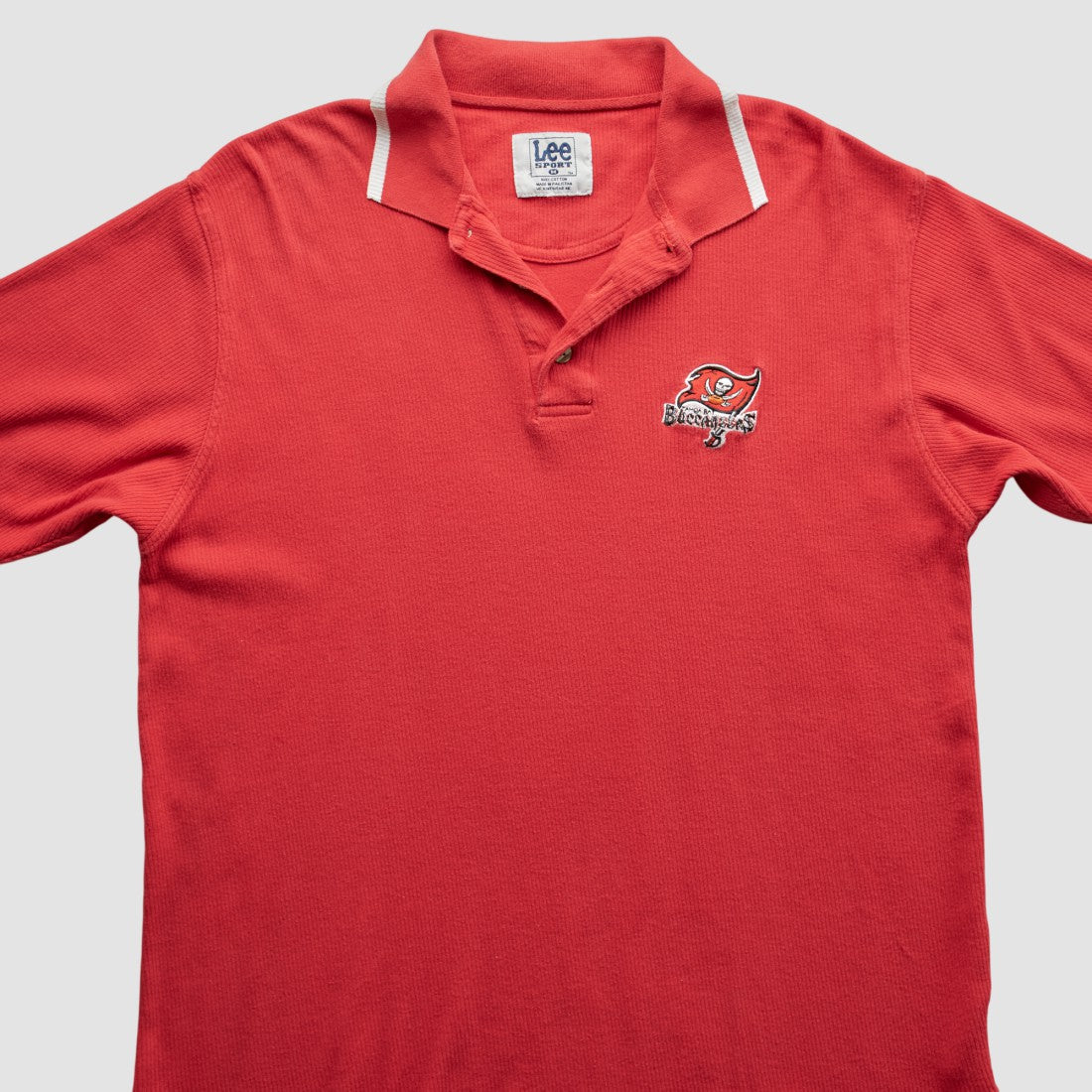 Tampa Bay Buccaneers Lee Apparel 90s Polo Red Vintage