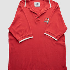 Tampa Bay Buccaneers Lee Apparel 90s Polo Red Vintage