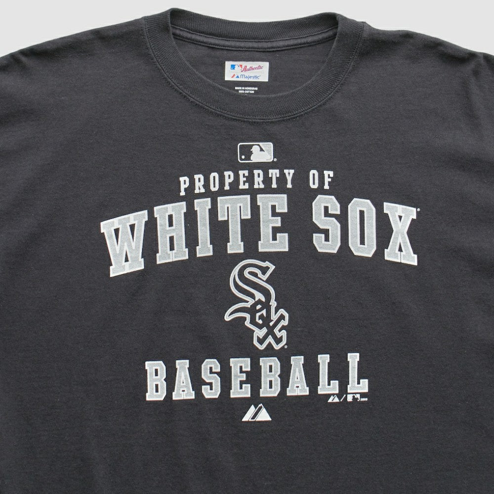 Chicago White Sox Majestic 2009 T-Shirt - Black - L by Fanatics Real Vintage T-shirts