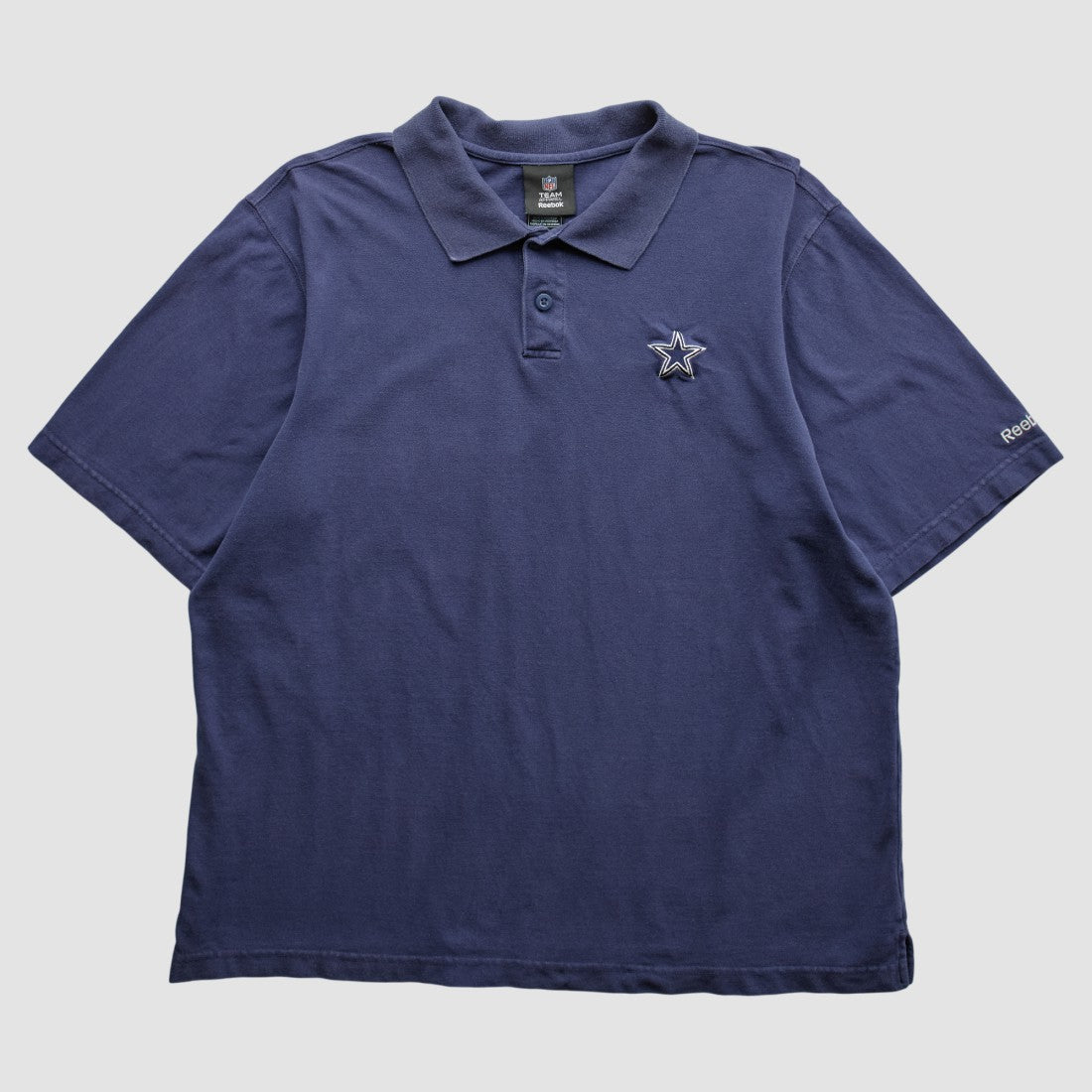 Dallas Cowboys Reebok 2010s Polo Navy Vintage