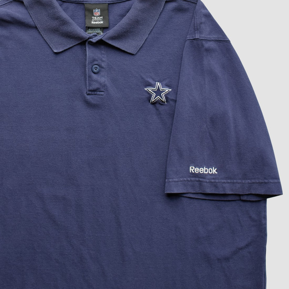 Dallas Cowboys Reebok 2010s Polo Navy Vintage