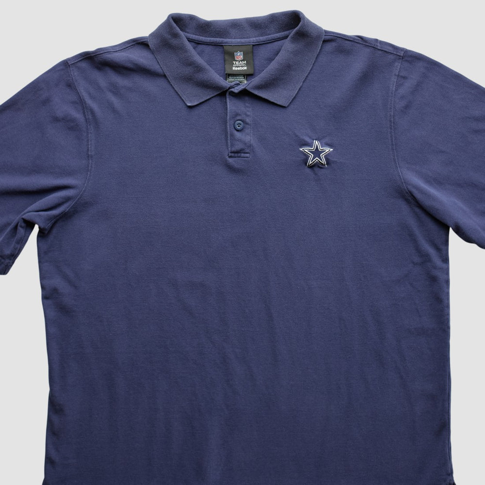 Dallas Cowboys Reebok 2010s Polo Navy Vintage