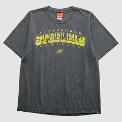 Pittsburgh Steelers Reebok 2000s T-Shirt Gray Vintage