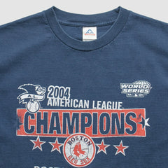 Boston Red Sox Dynasty 2004 T-Shirt - Navy - M by Fanatics Real Vintage T-shirts