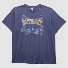 Detroit Tigers 2000s T-Shirt - Navy - M by Fanatics Real Vintage T-shirts
