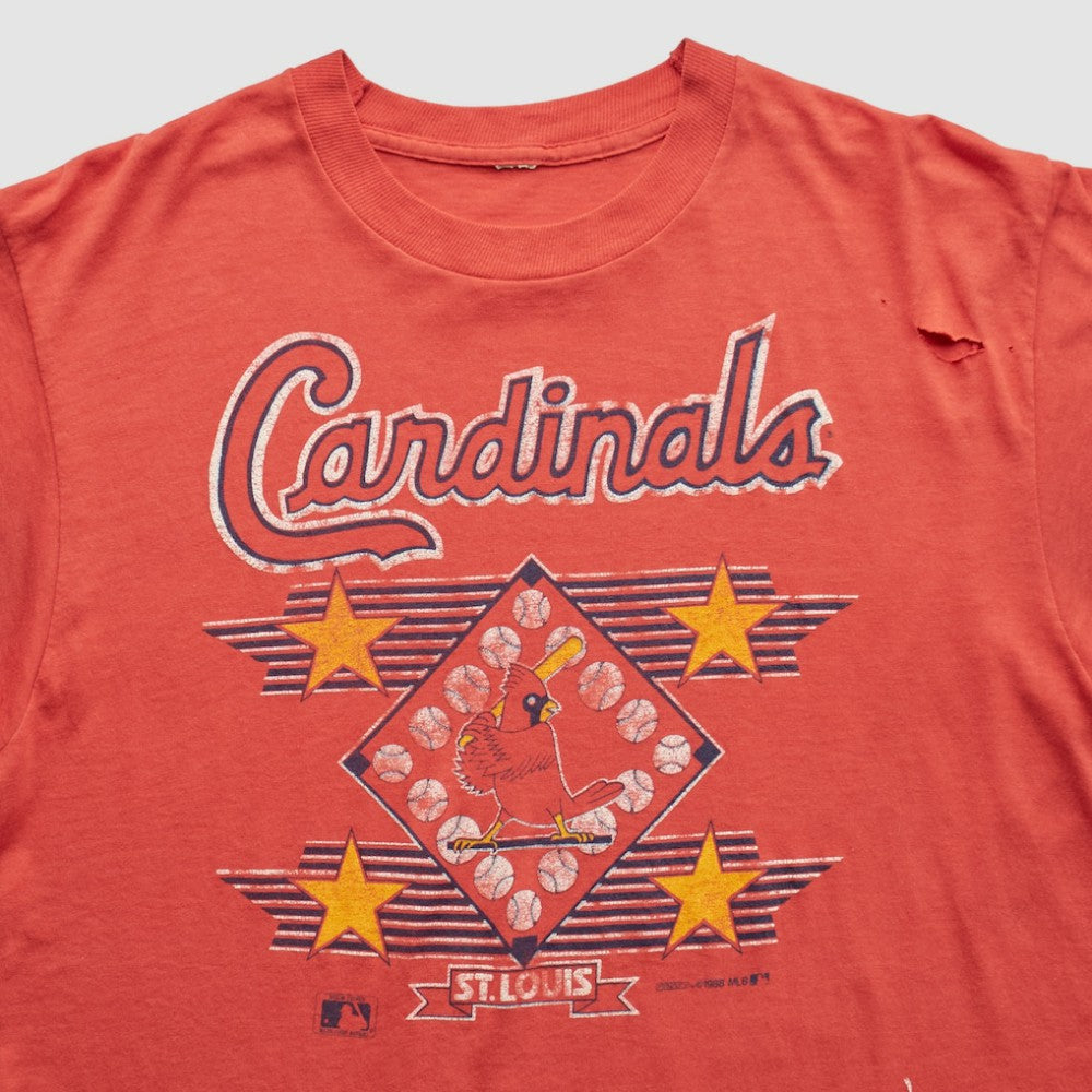 St. Louis Cardinals 80s T-Shirt - Red - S by Fanatics Real Vintage T-shirts