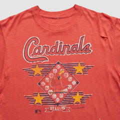 St. Louis Cardinals 80s T-Shirt - Red - S by Fanatics Real Vintage T-shirts