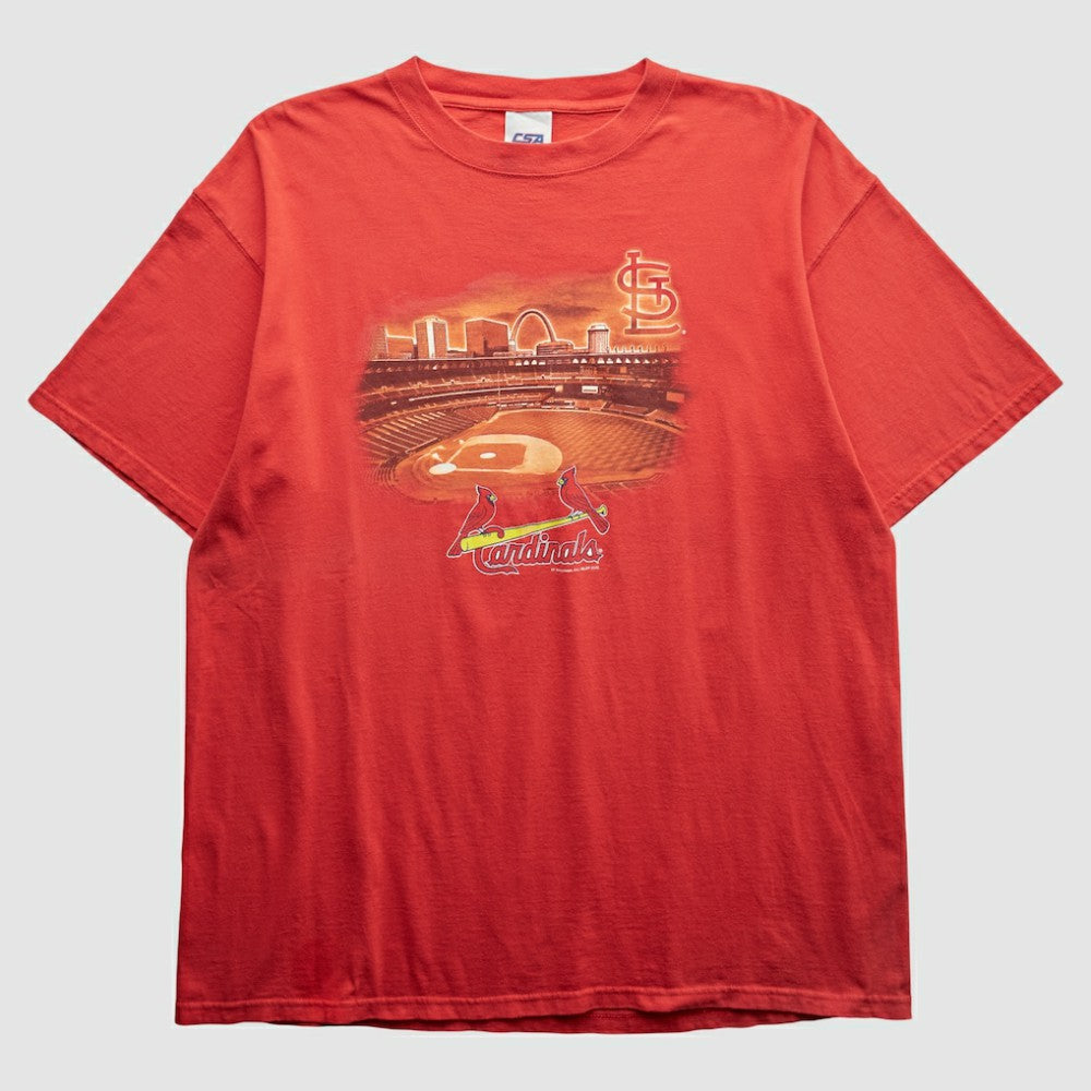 St. Louis Cardinals CSA 2005 T-Shirt - Red - XL by Fanatics Real Vintage T-shirts