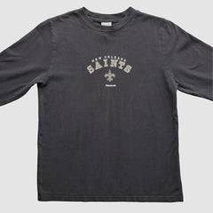 New Orleans Saints NFL 2000s T-Shirt Black Vintage