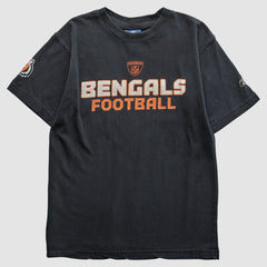 Cincinnati Bengals Reebok 2000s T-Shirt Black Vintage