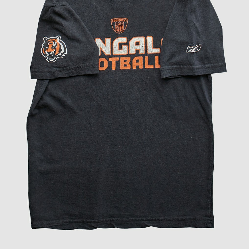 Cincinnati Bengals Reebok 2000s T-Shirt Black Vintage