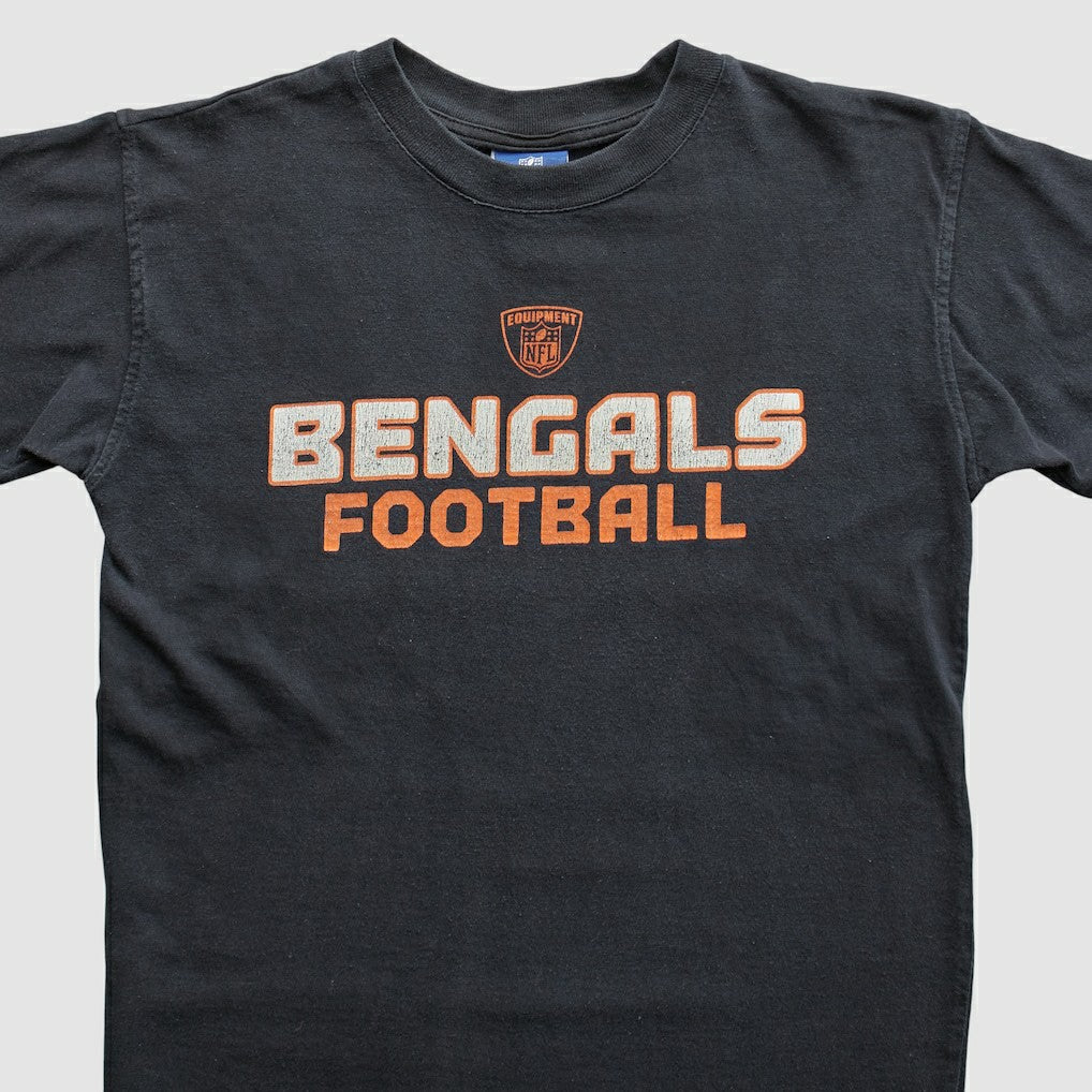Cincinnati Bengals Reebok 2000s T-Shirt Black Vintage