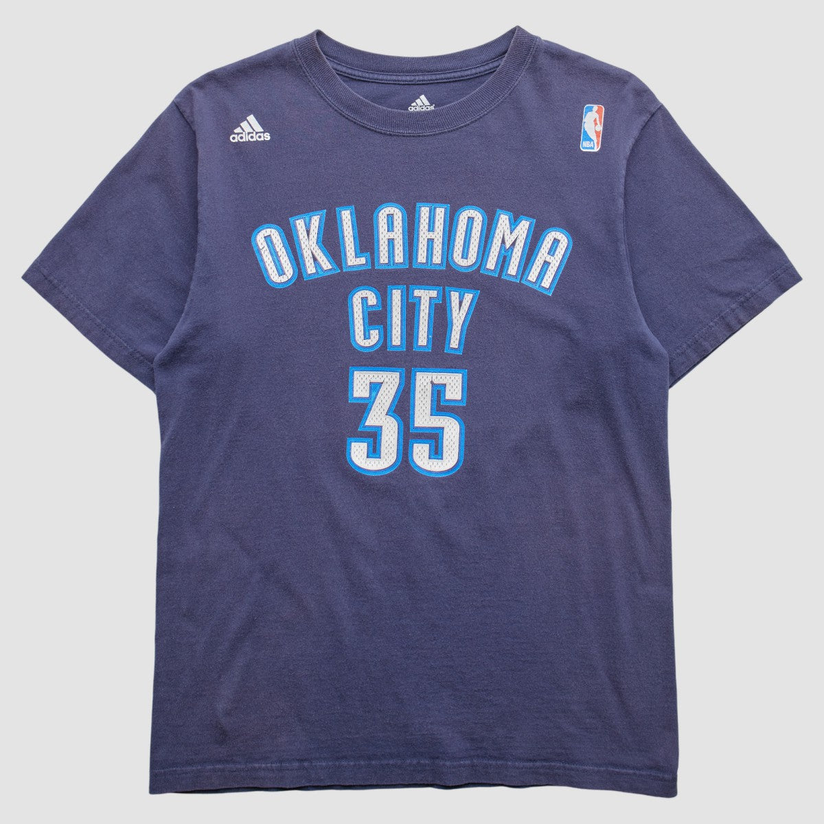 Oklahoma City Thunder 2010s T-Shirt Navy Vintage