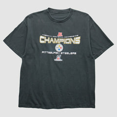 Pittsburgh Steelers 2000s T-Shirt Black Vintage