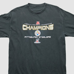 Pittsburgh Steelers 2000s T-Shirt Black Vintage