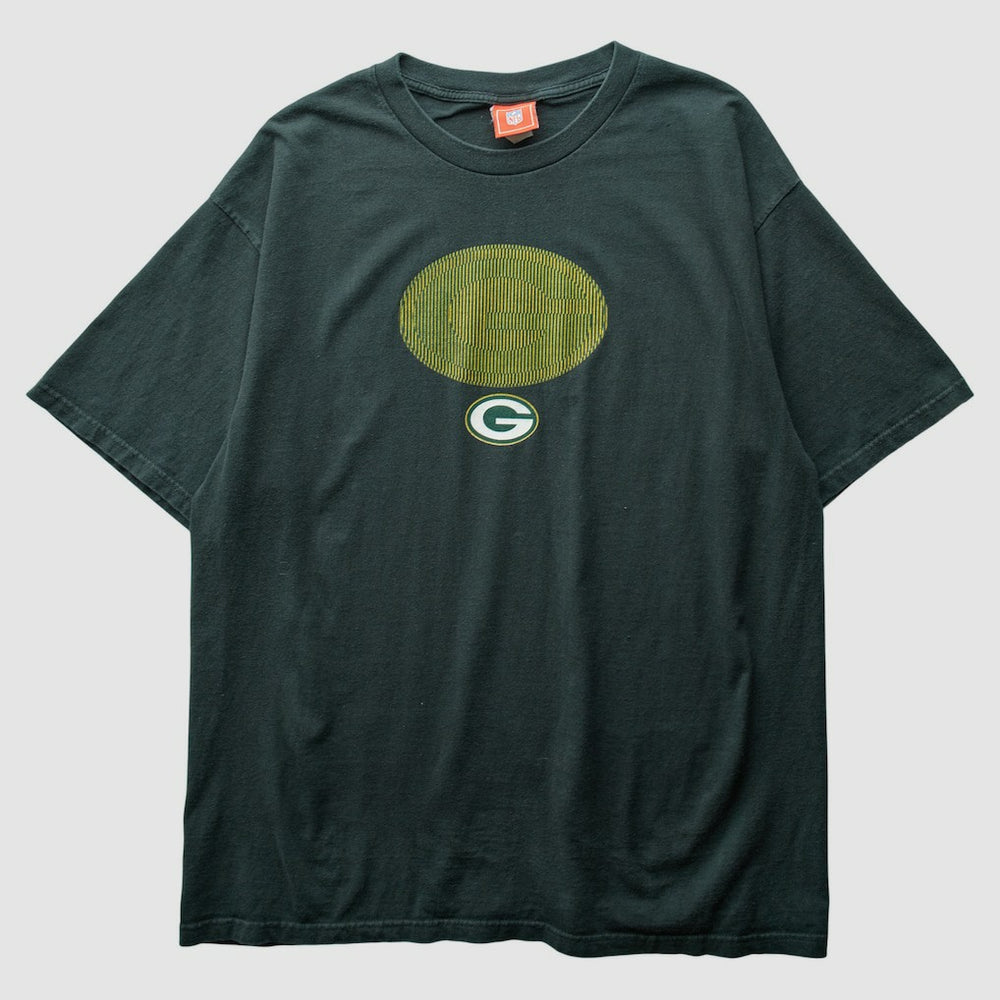 Green Bay Packers NFL 2000s T-Shirt Black Vintage