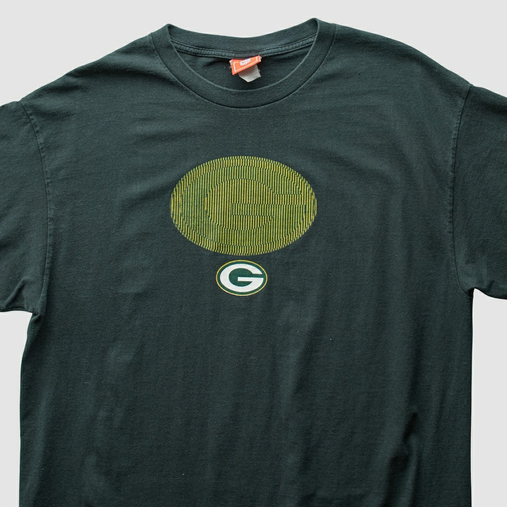 Green Bay Packers NFL 2000s T-Shirt Black Vintage