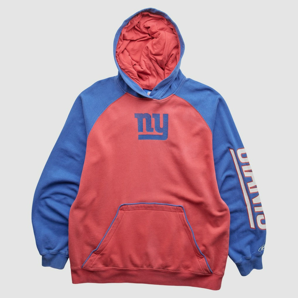 New York Giants Reebok 2000s Pullover Sweatshirt Red Vintage