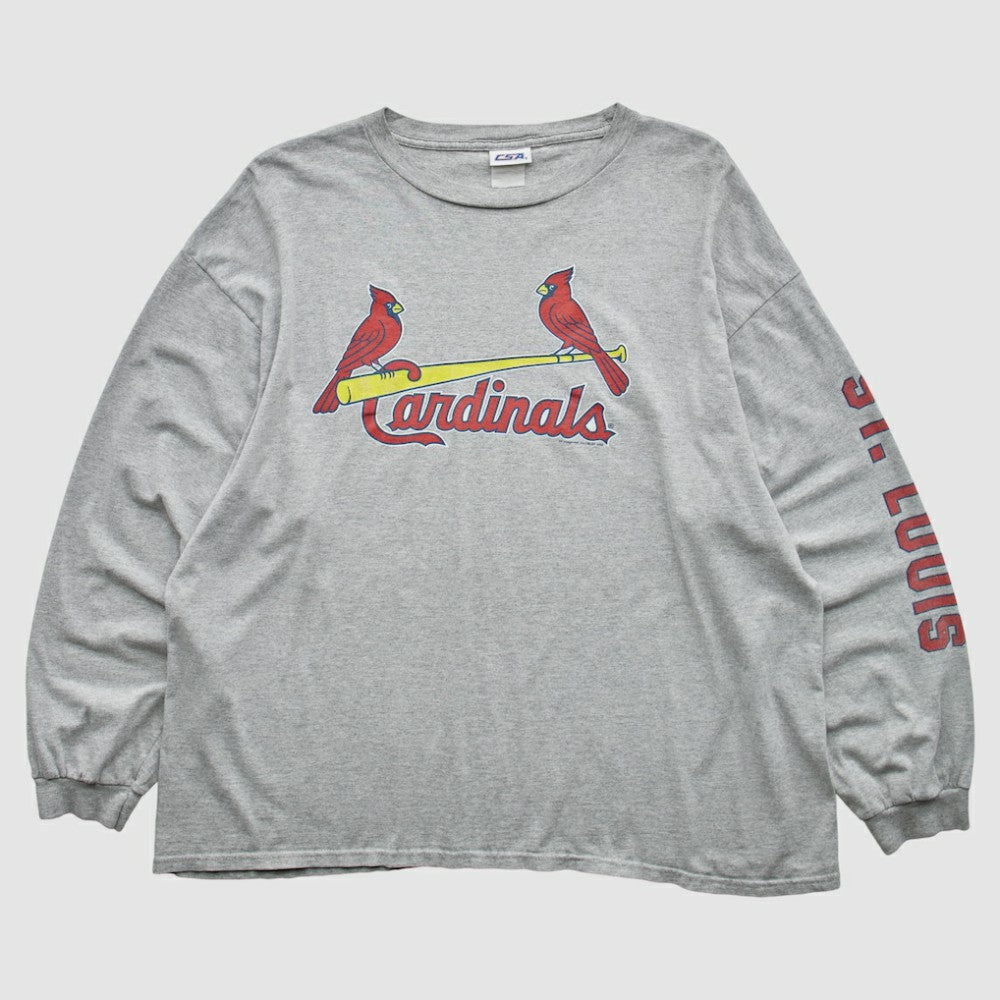 St. Louis Cardinals CSA 2006 T-Shirt - Gray - XL by Fanatics Real Vintage T-shirts