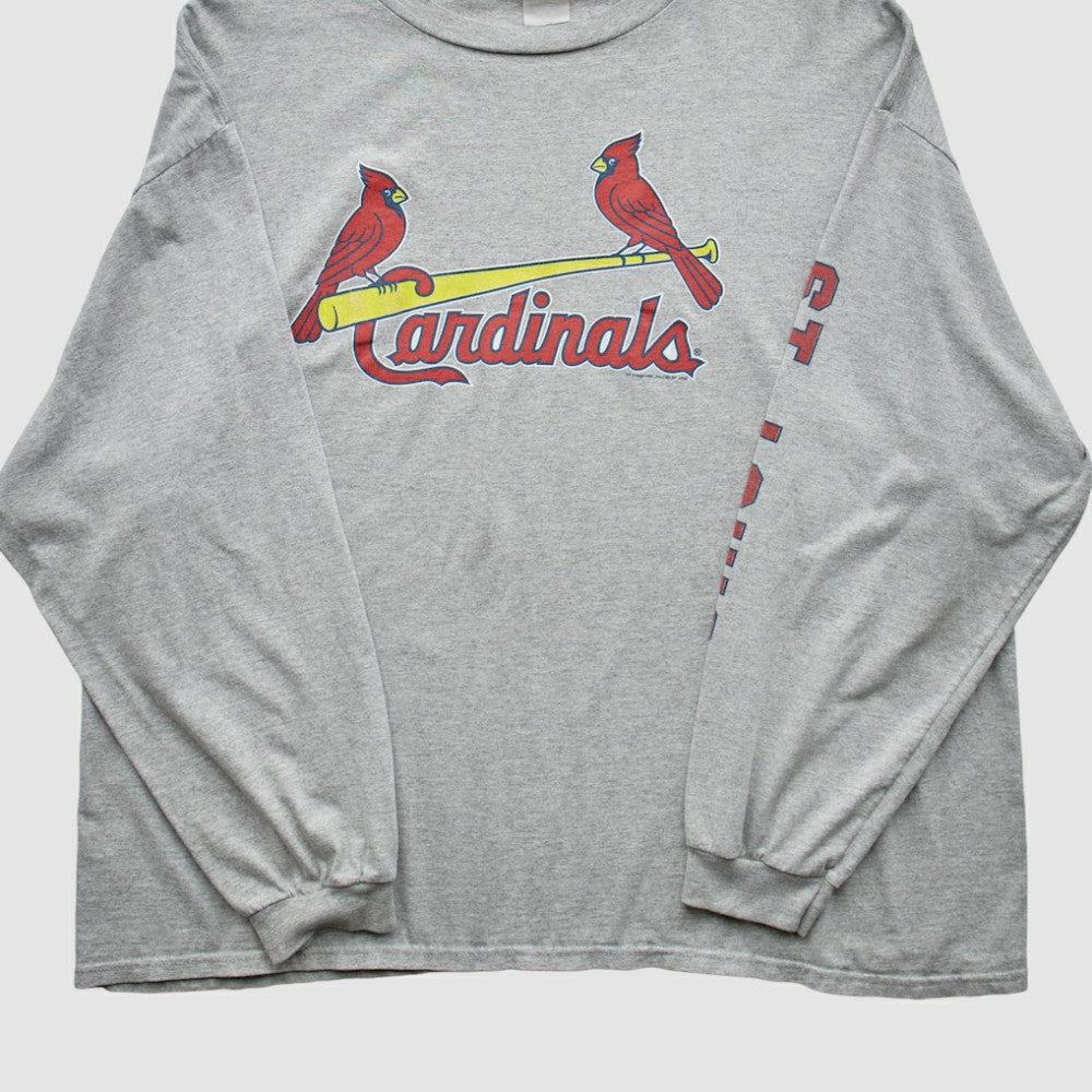 St. Louis Cardinals CSA 2006 T-Shirt - Gray - XL by Fanatics Real Vintage T-shirts