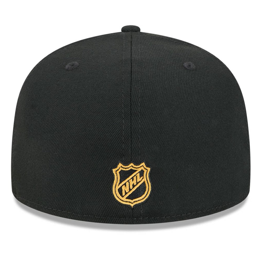 NHL Boston Bruins New Era Core 59FIFTY Fitted Hat - Black